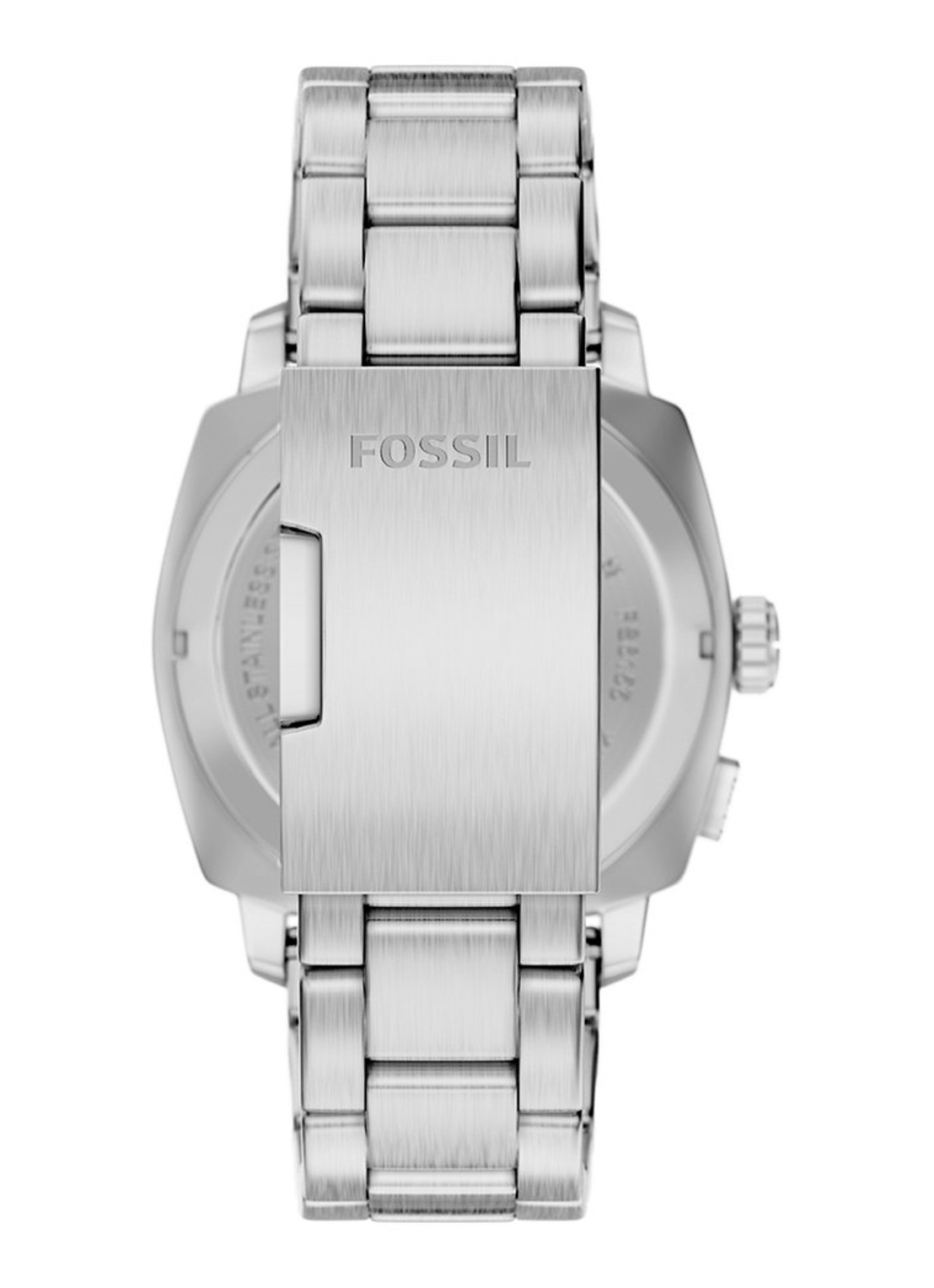 Fossil Machine horloge FS6155 - detail 2 zilver