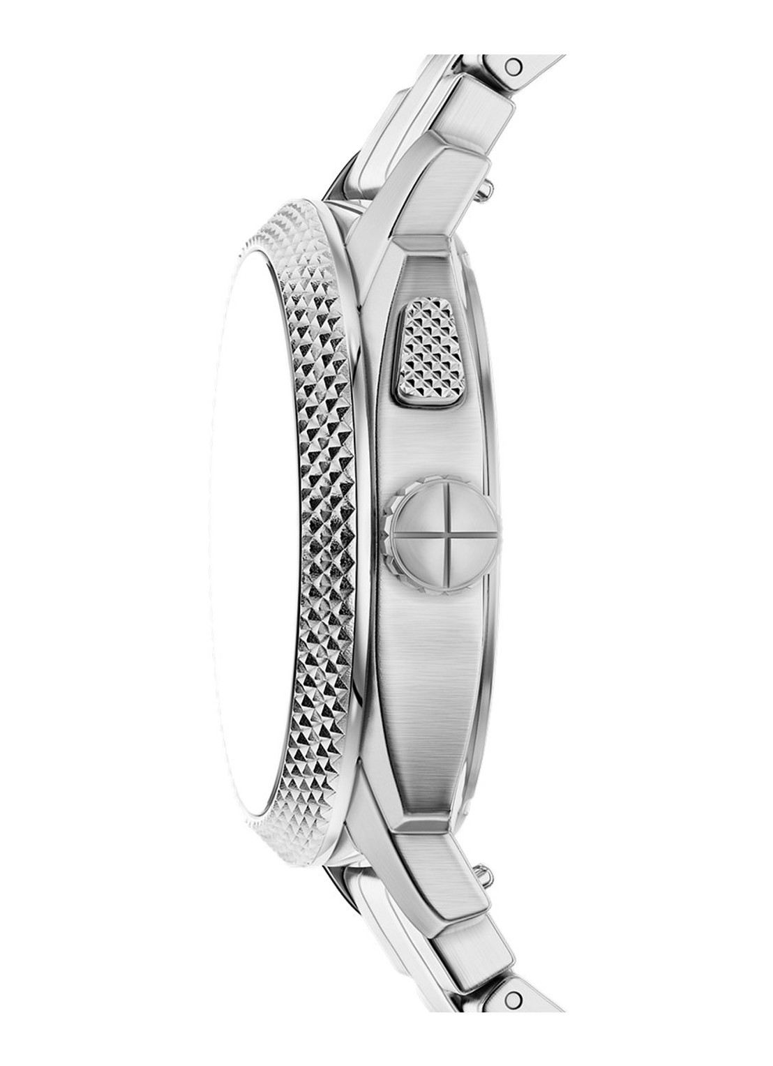 Fossil Machine horloge FS6155 - detail 3 zilver