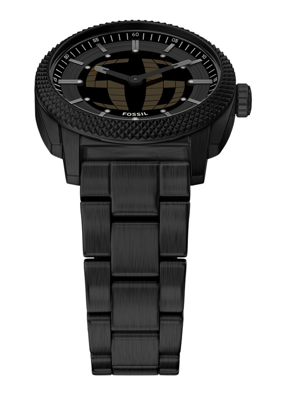 Fossil Machine horloge FS6156 - detail 4 zwart