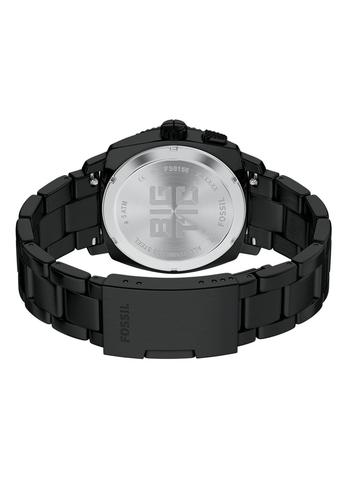 Fossil Machine horloge FS6156 - detail 5 zwart