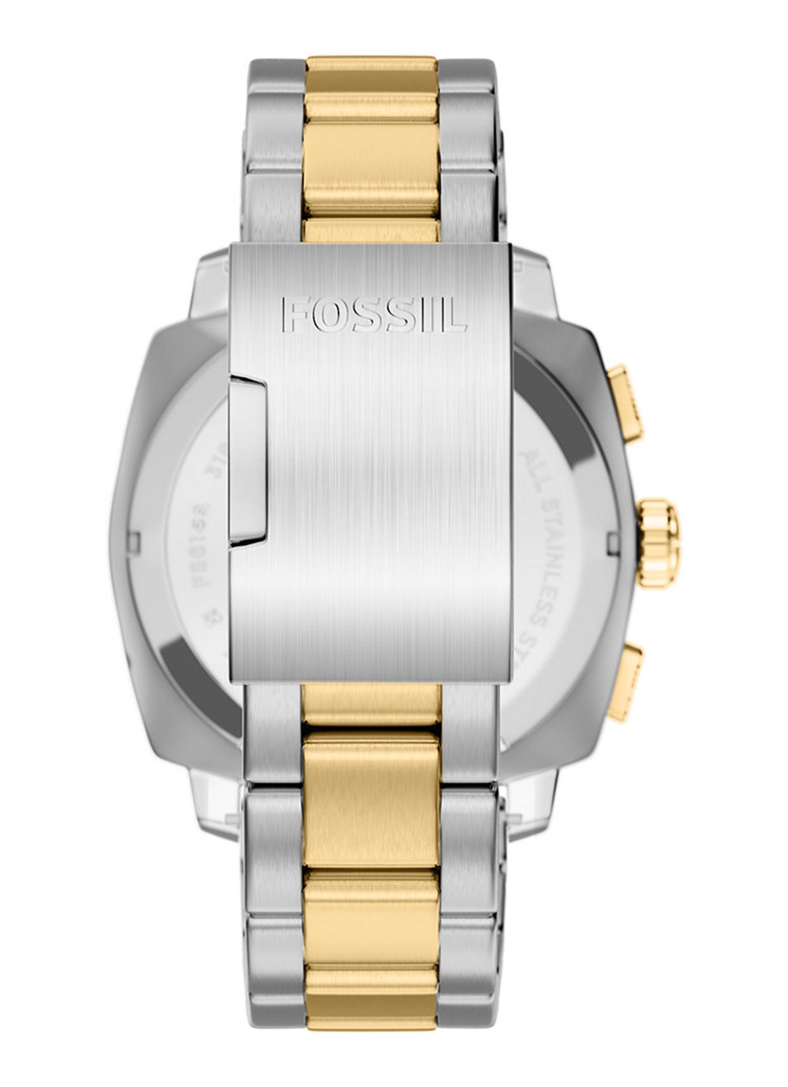 Fossil Machine horloge FS6159 - detail 2 zilver
