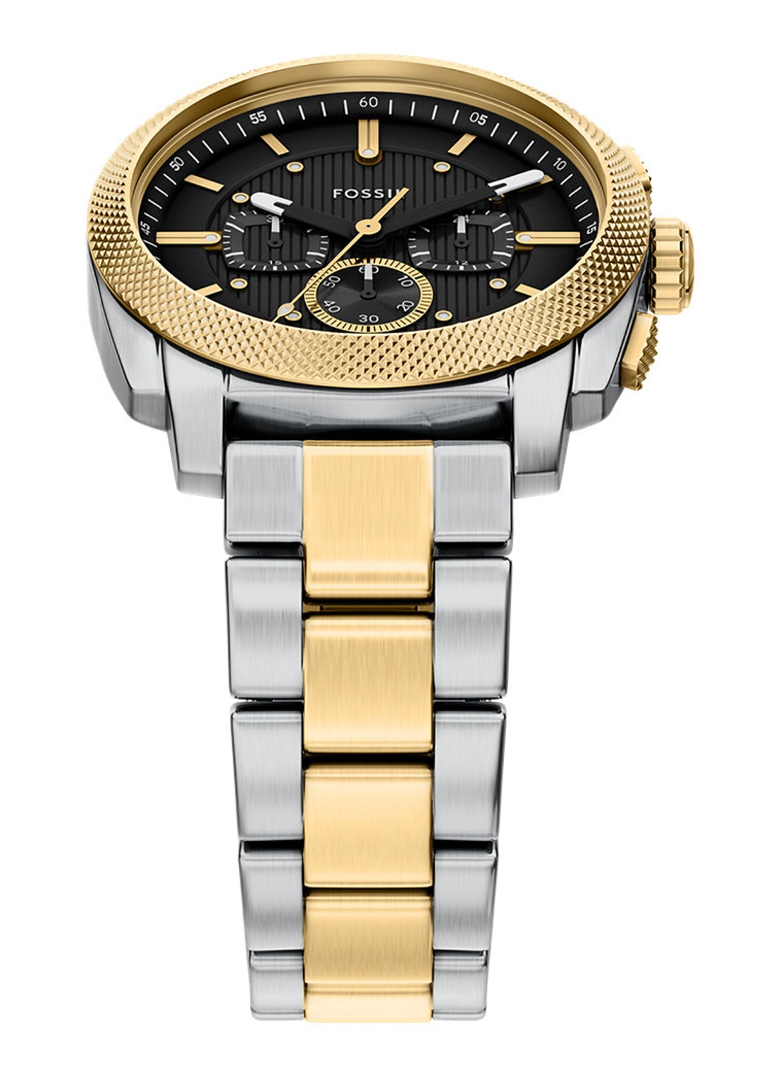 Fossil Machine horloge FS6159 - detail 4 zilver