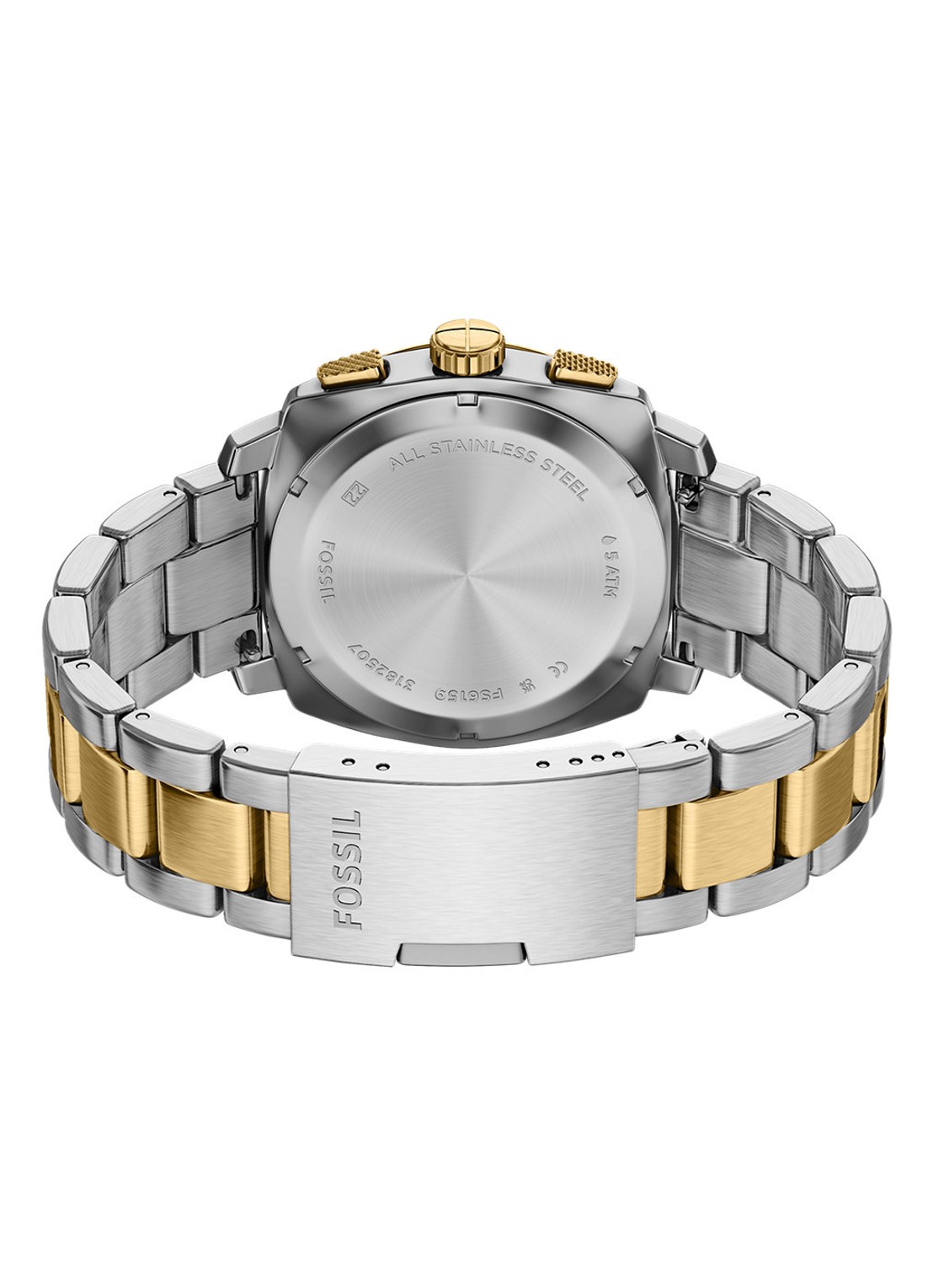 Fossil Machine horloge FS6159 - detail 5 zilver