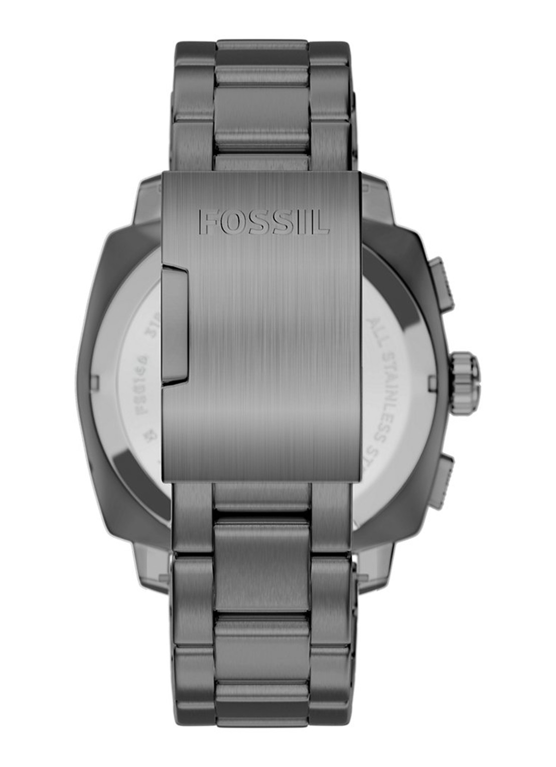 Fossil Machine horloge FS6160 - detail 2 antraciet