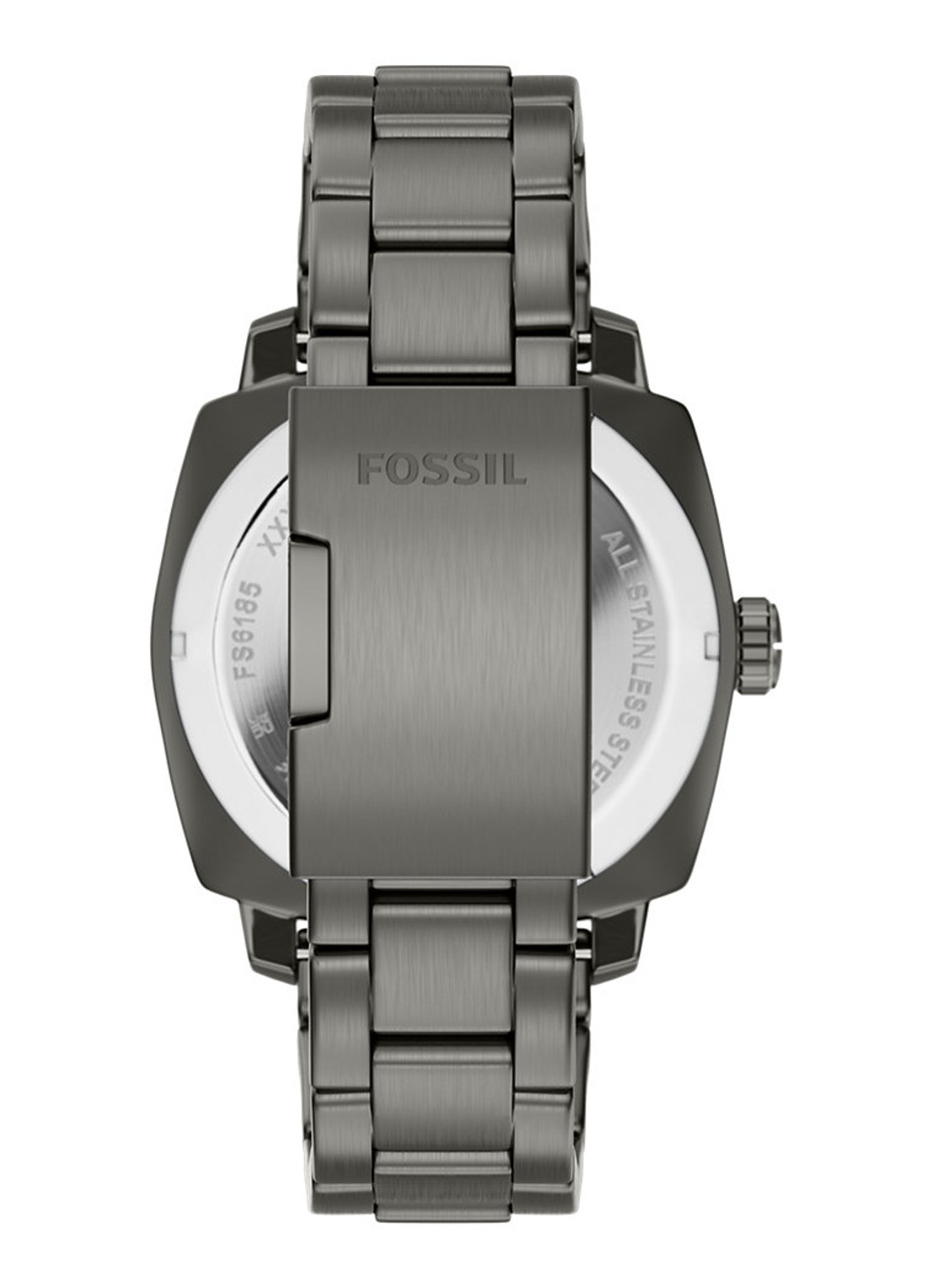 Fossil Machine horloge FS6185 - detail donkergrijs