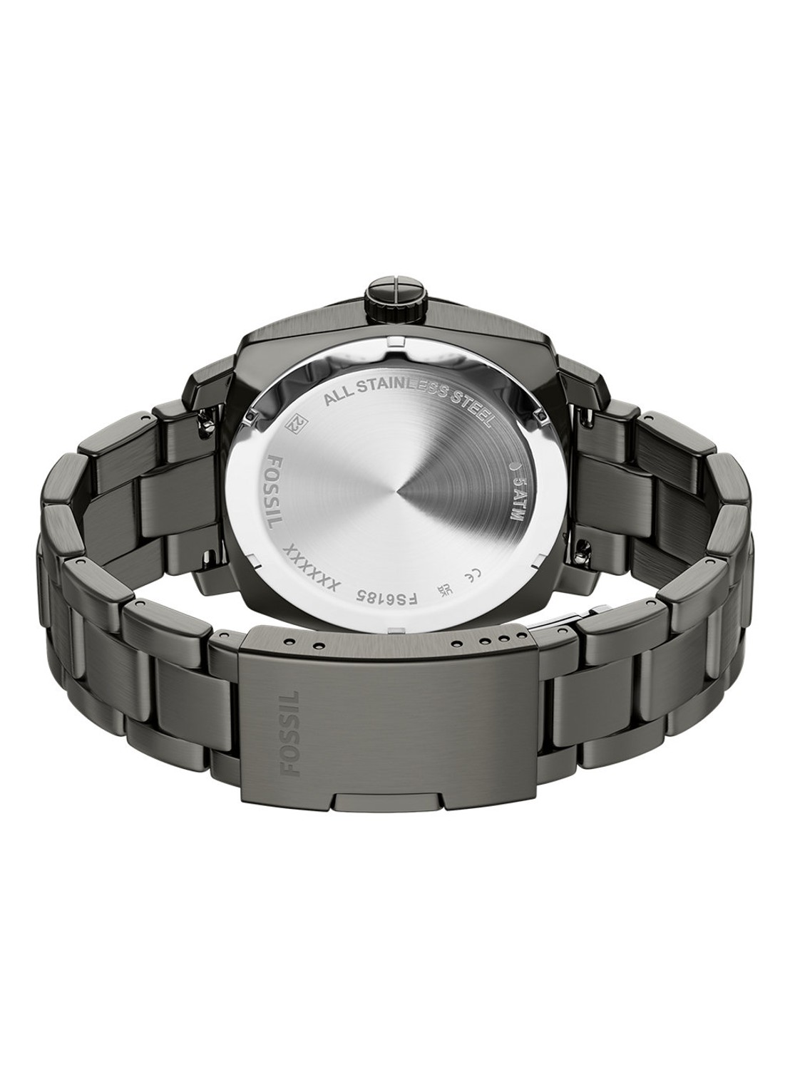 Fossil Machine horloge FS6185 - detail 3 donkergrijs