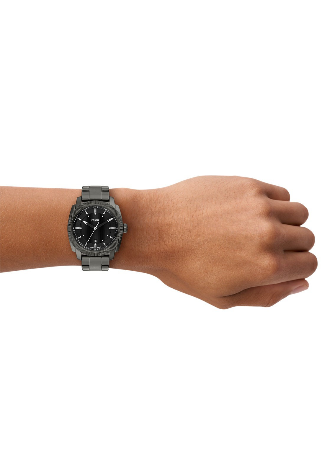 Fossil Machine horloge FS6185 - detail 5 donkergrijs