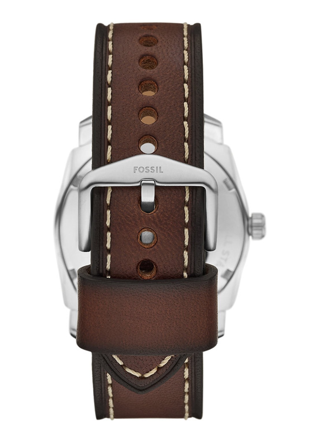 Fossil Machine horloge met armband in set van 2FS6081SET - detail zilver