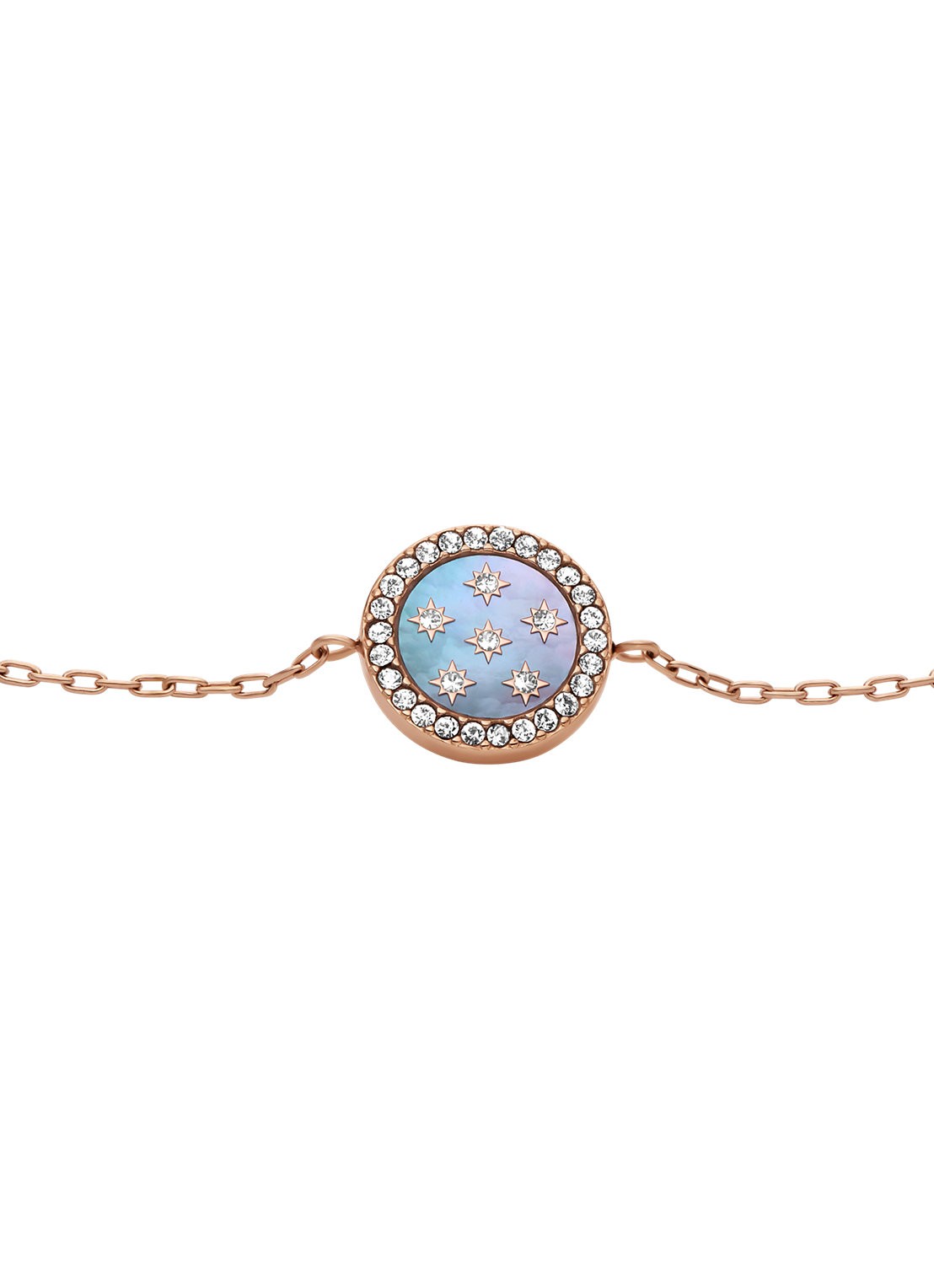 Fossil Merrit armband JF04937791 - detail 2 roségoud