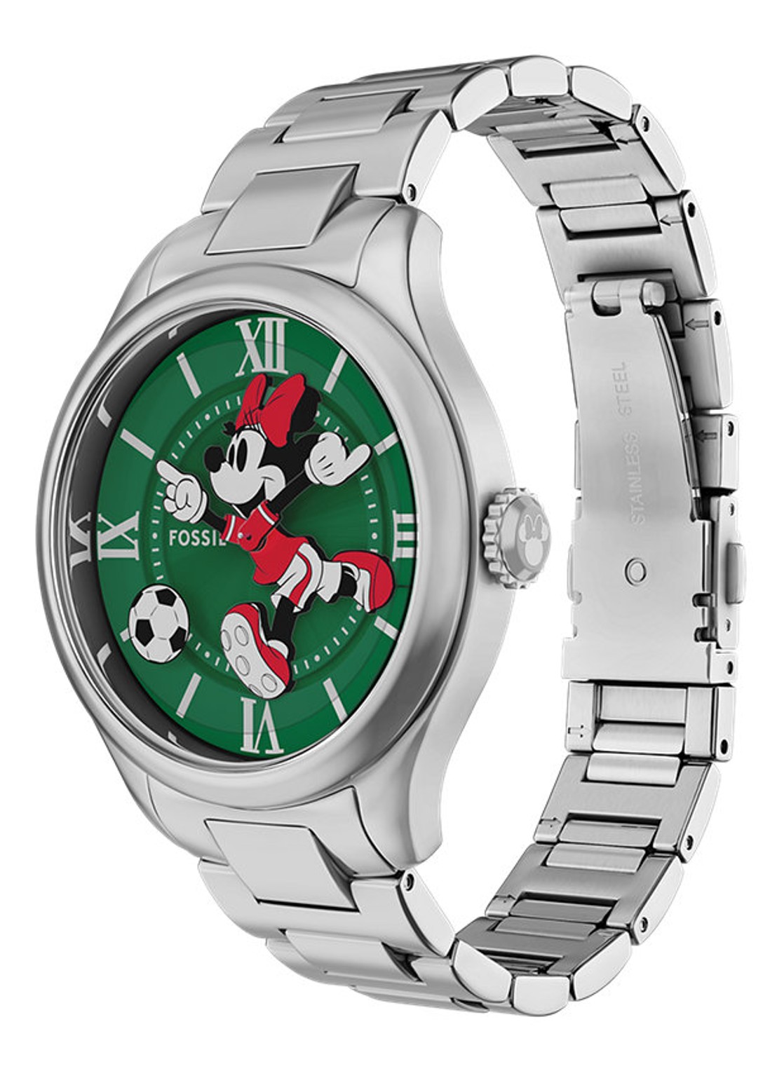 Fossil Mickey and friends horloge LE1201 - detail 3 zilver