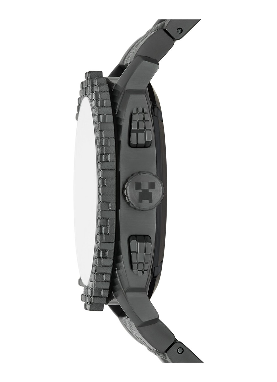 Fossil Minecraft horloge LE1251 - Limited Edition - detail 2 antraciet