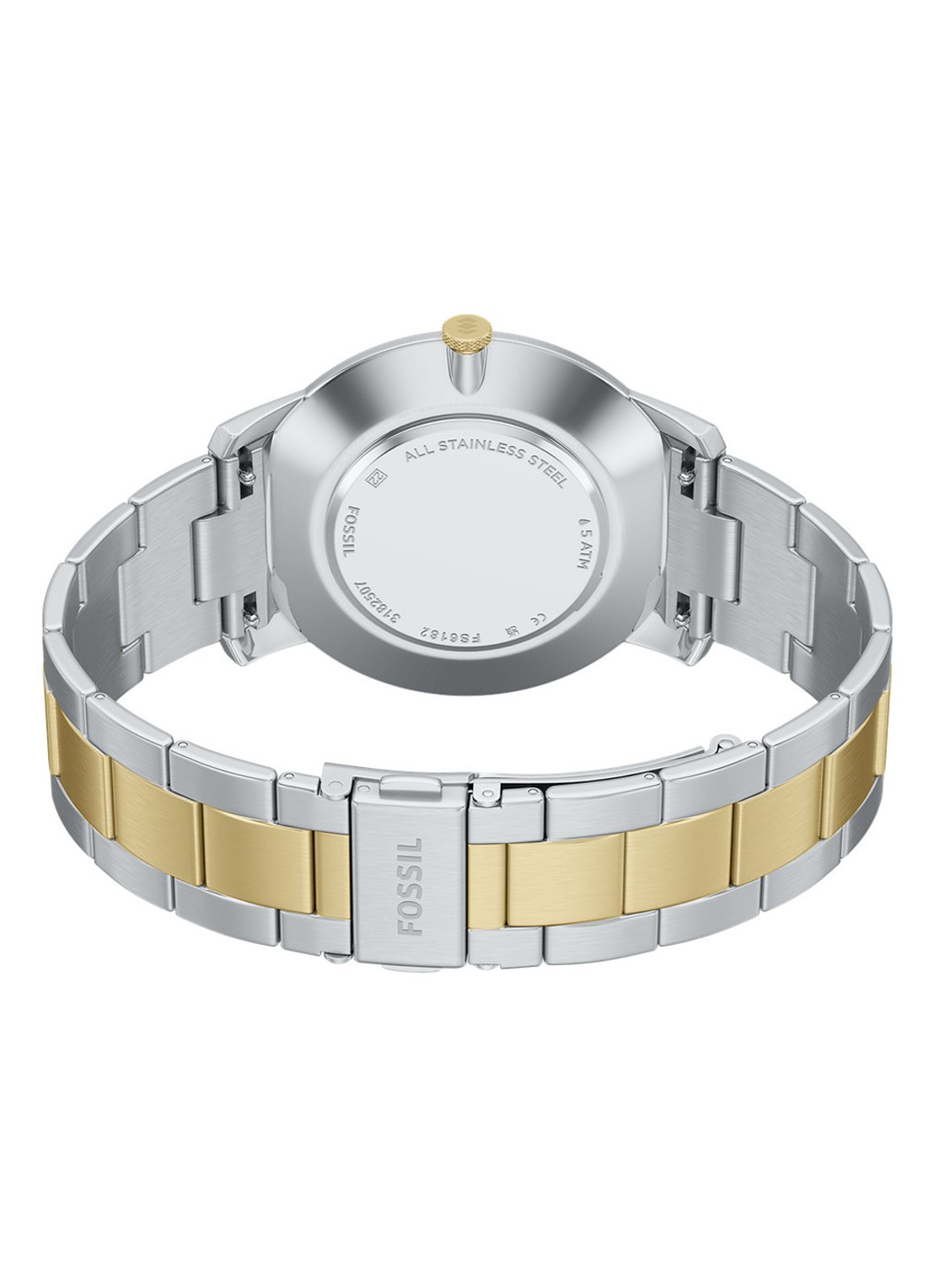 Fossil Minimalist horloge FS6182 - detail 4 zilver