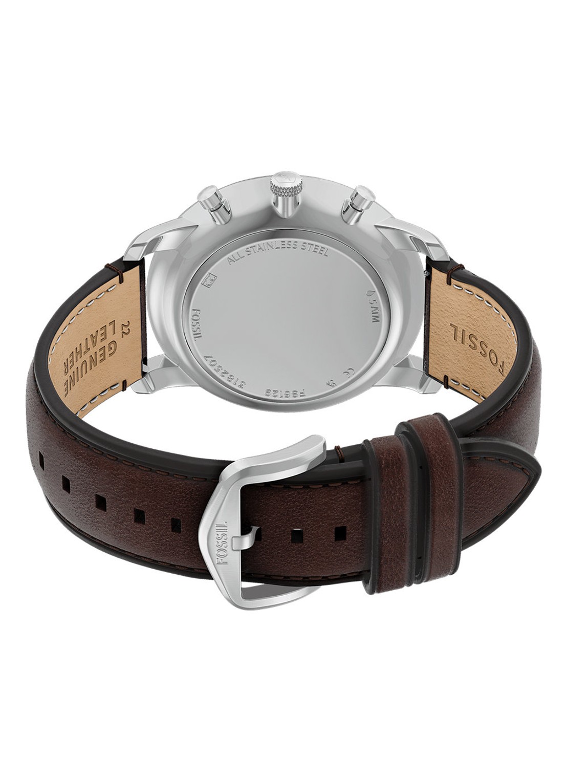 Fossil Neutra horloge FS6129 - detail 4 zilver