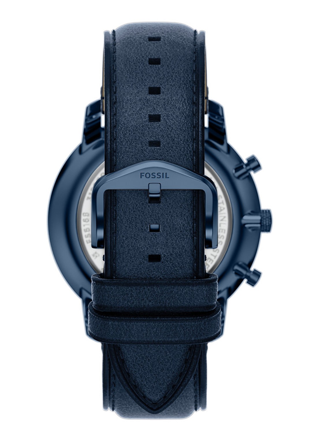Fossil Neutra horloge FS6168 - detail 2 blauw