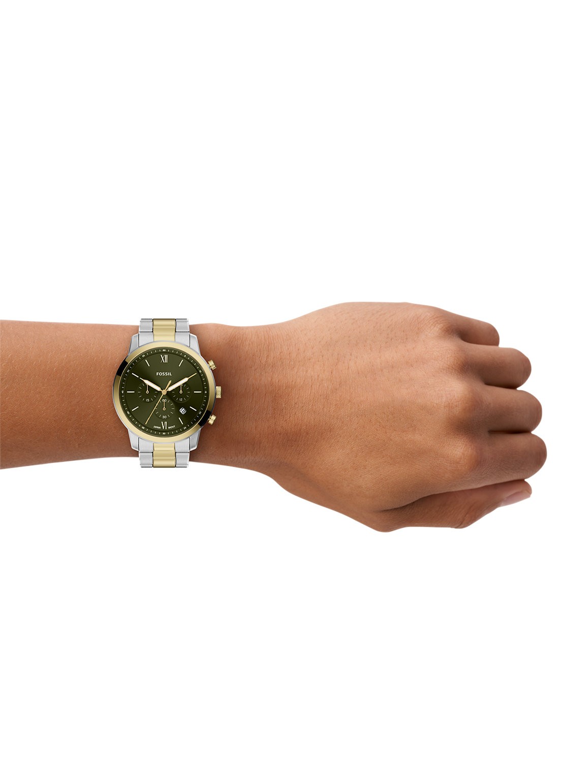 Fossil Neutra horloge FS6189 - detail 6 zilver