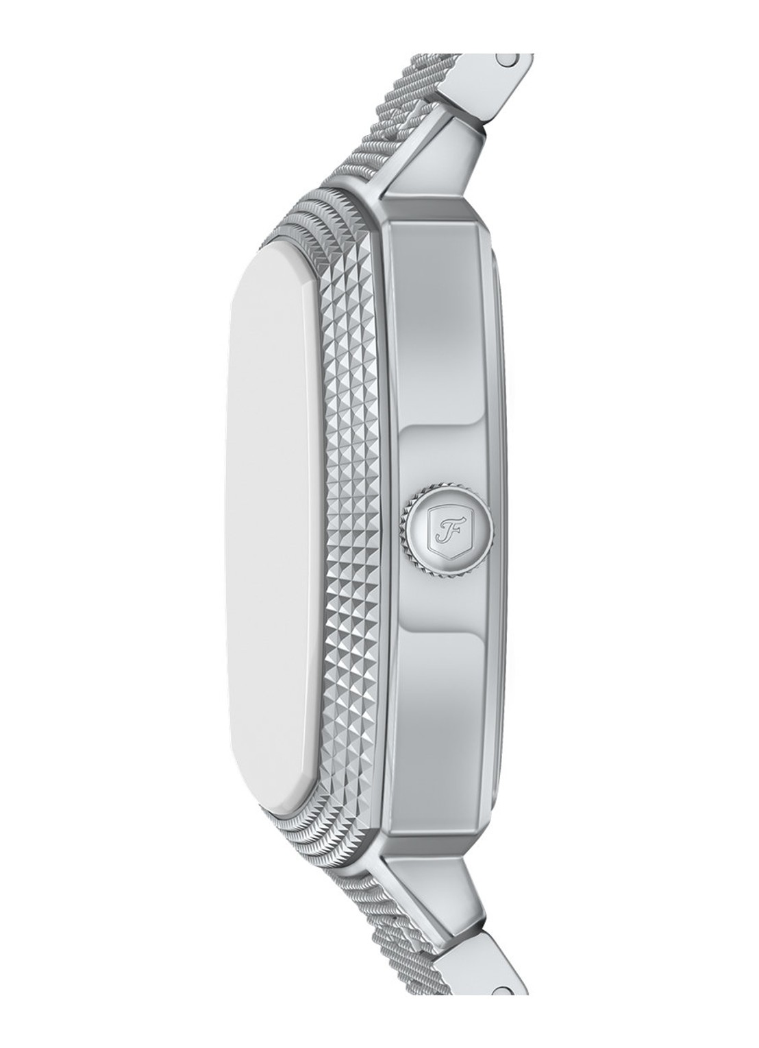 Fossil Nick Jonas x Machine Luxe horloge LE1216 - Limited Edition - detail 4 zilver