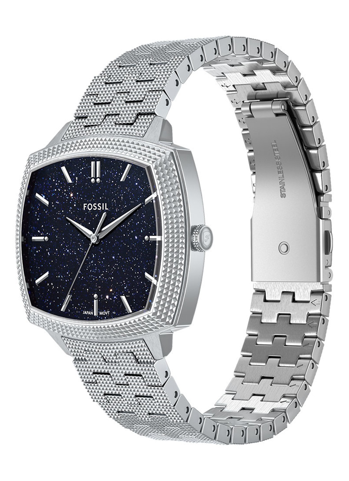 Fossil Nick Jonas x Machine Luxe horloge LE1216 - Limited Edition - detail 5 zilver