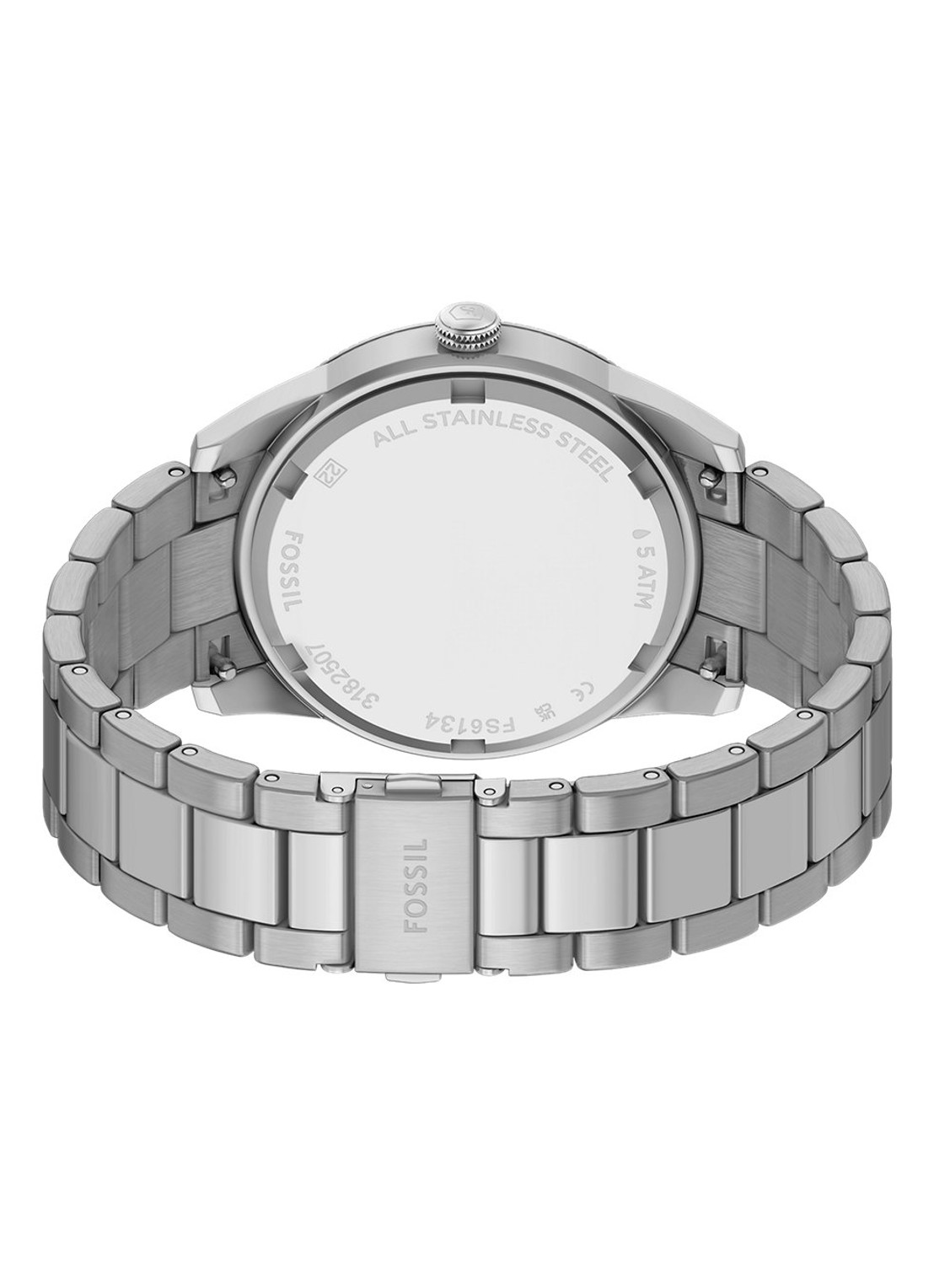 Fossil Pearson horloge FS6134 - detail 4 zilver