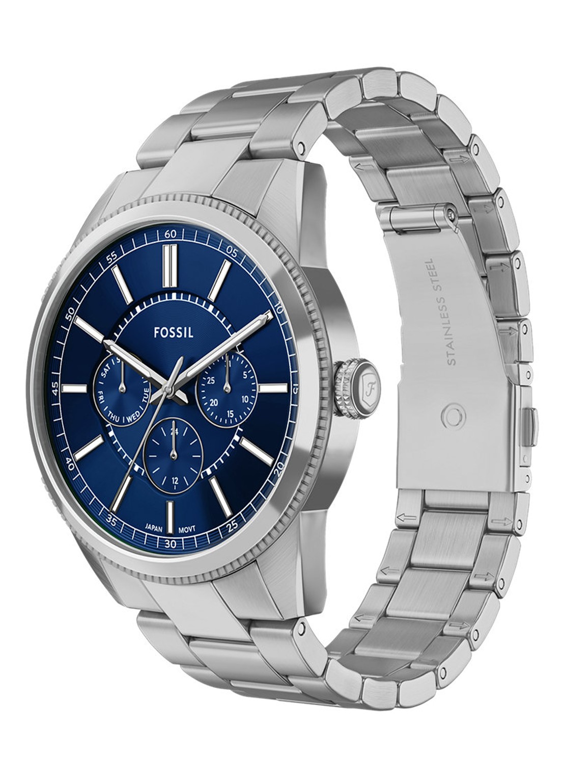 Fossil Pearson horloge FS6134 - detail 5 zilver
