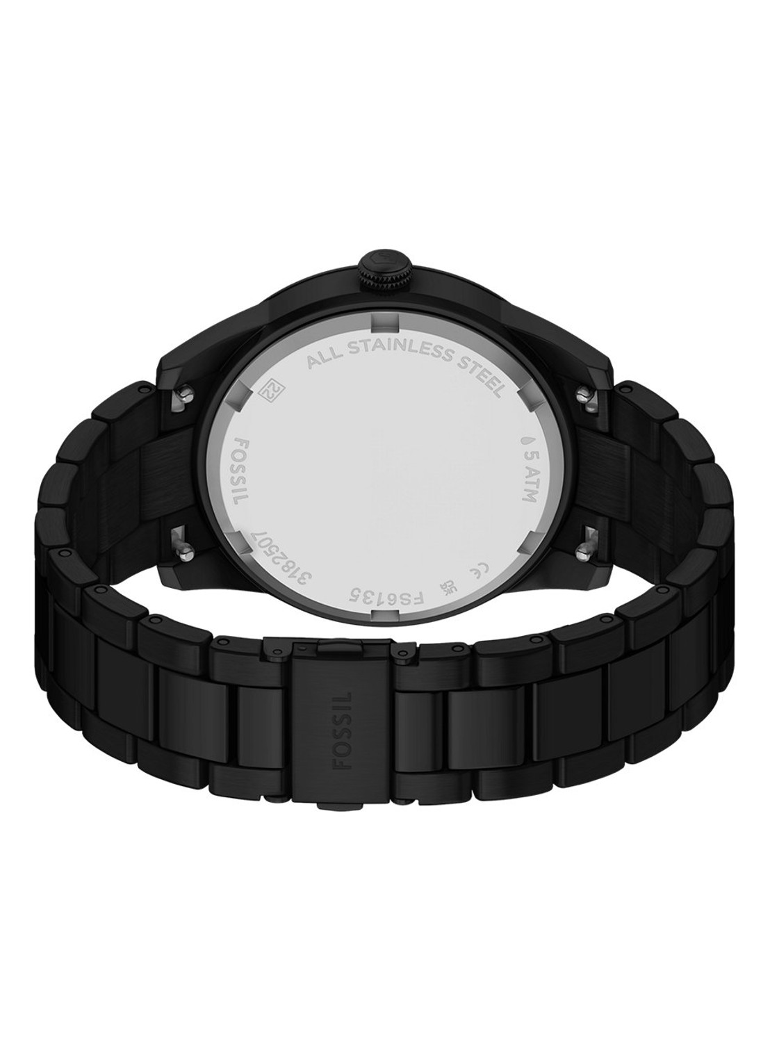 Fossil Pearson horloge FS6135 - detail 5 zwart