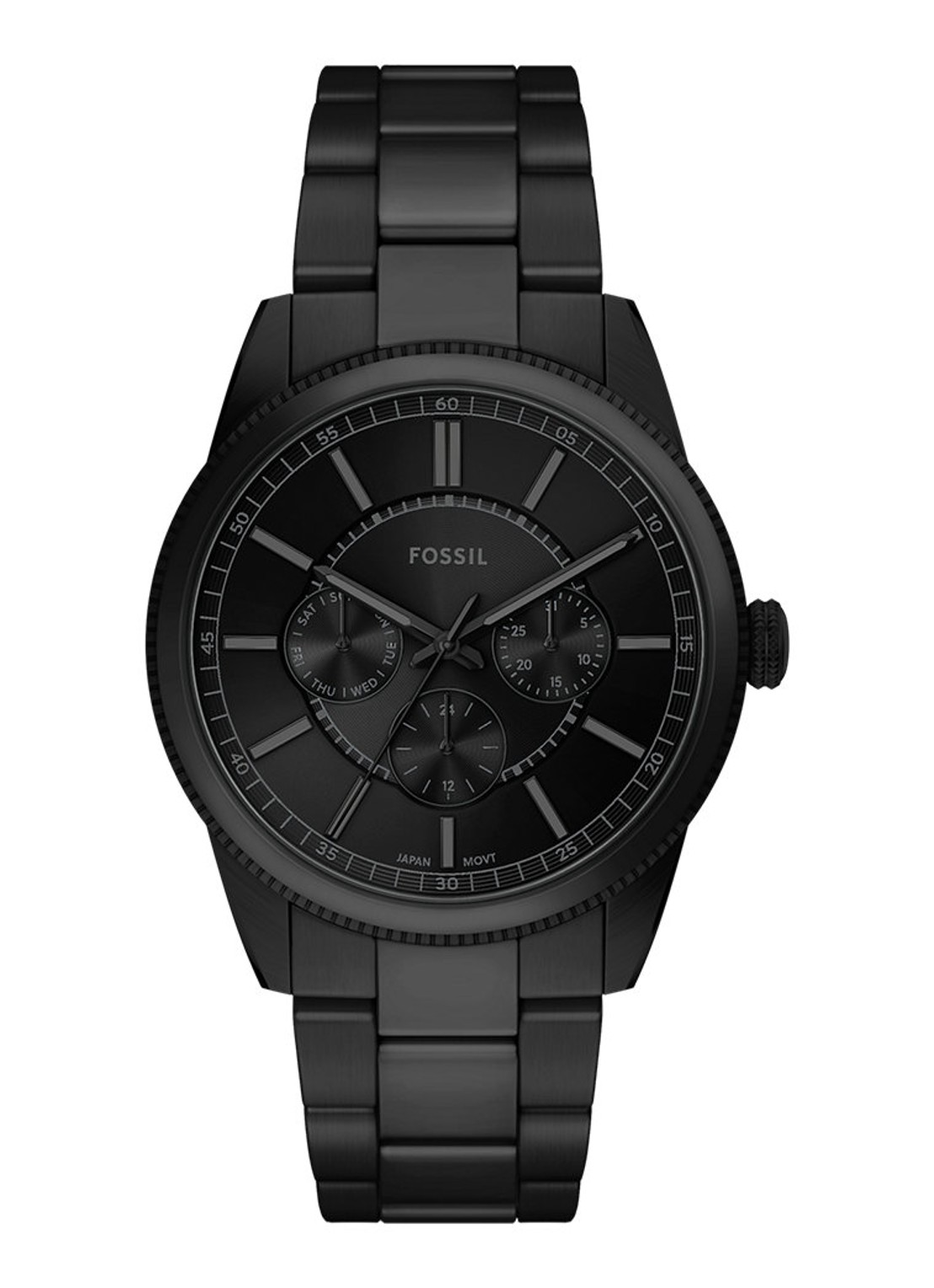 Fossil Pearson horloge FS6135 - voorkant zwart