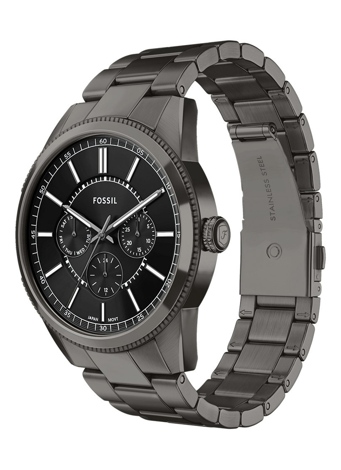 Fossil Pearson horloge FS6136 - detail 6 antraciet
