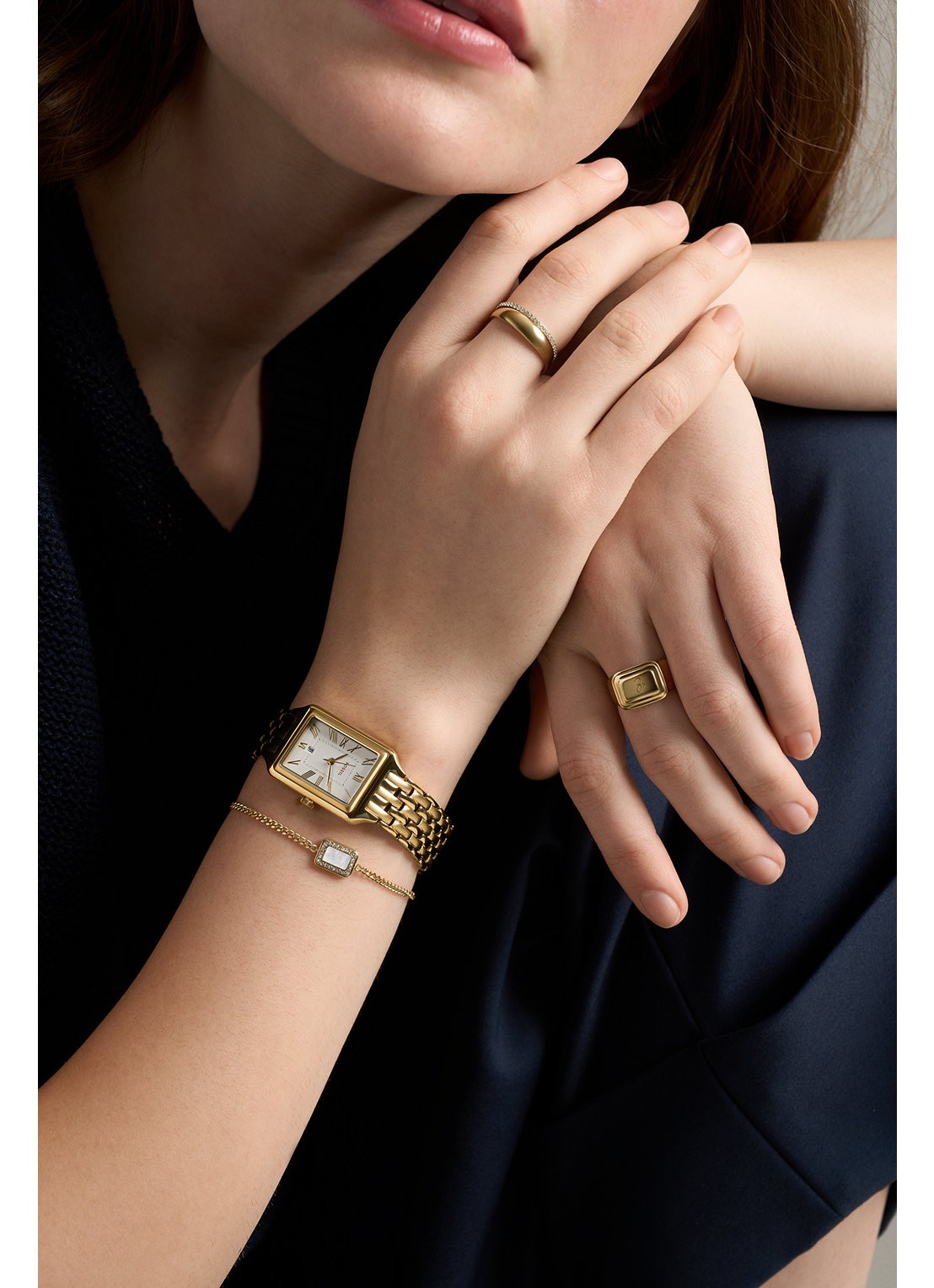 Fossil  Raquel armband JF04998710 - detail 6 goud