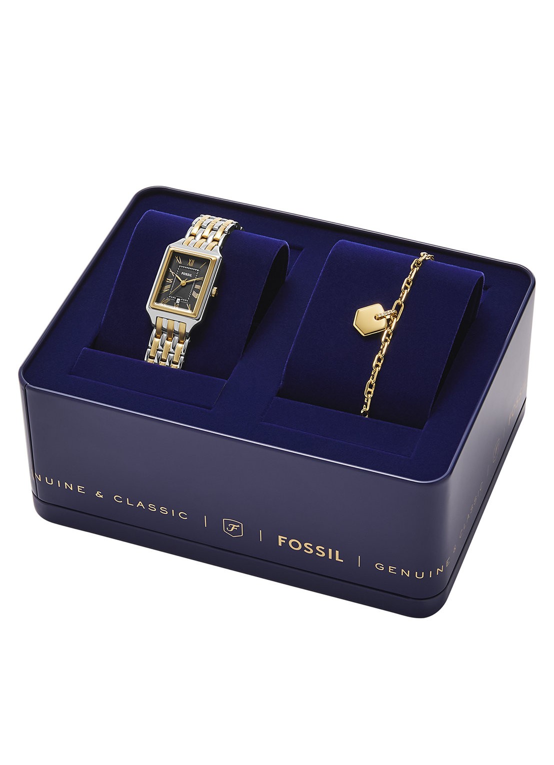 Fossil Raquel horloge en armband set van 2 ES5376SET - detail 3 zilver