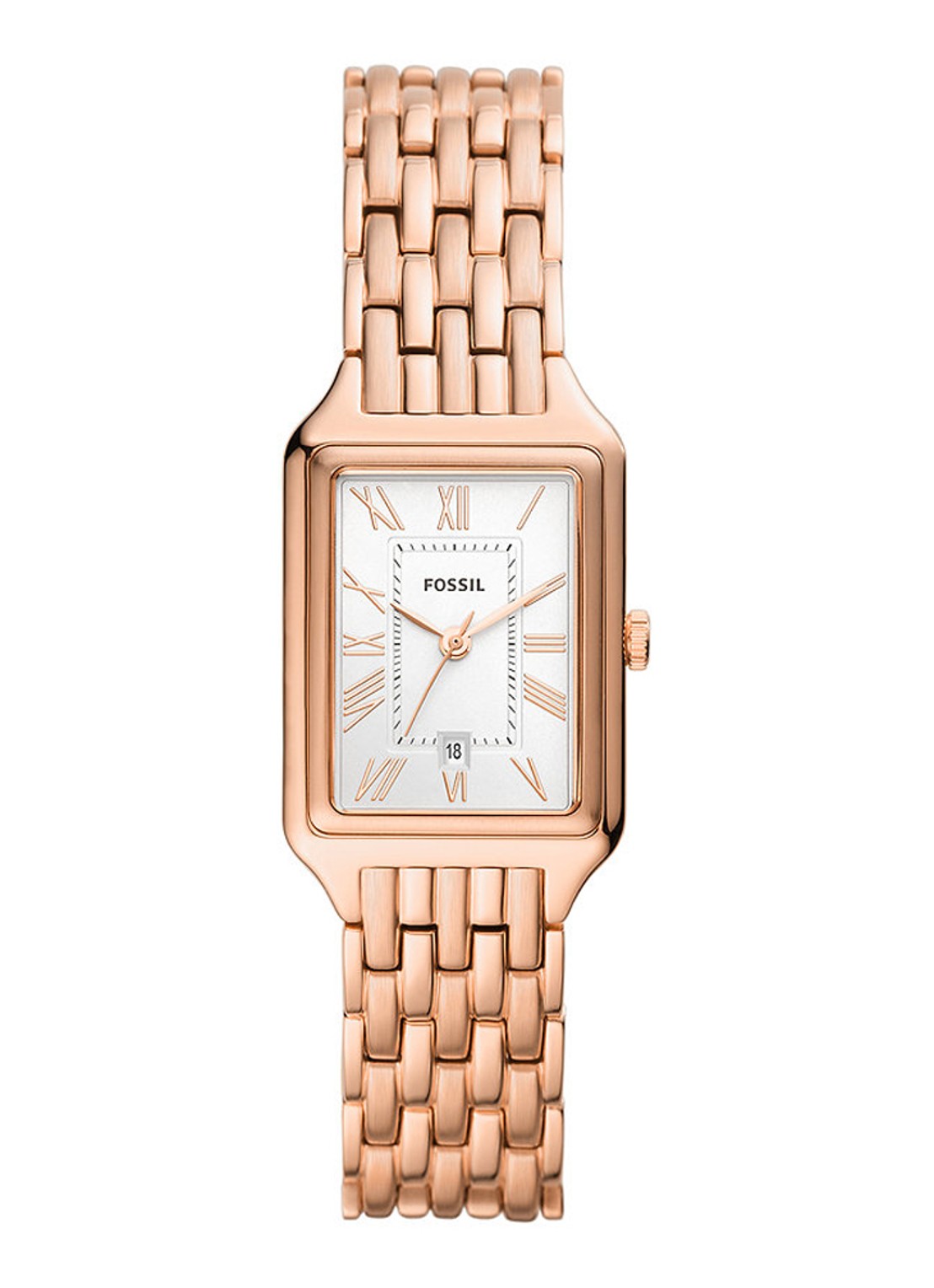Fossil Raquel horloge ES5271 - voorkant 5 roségoud