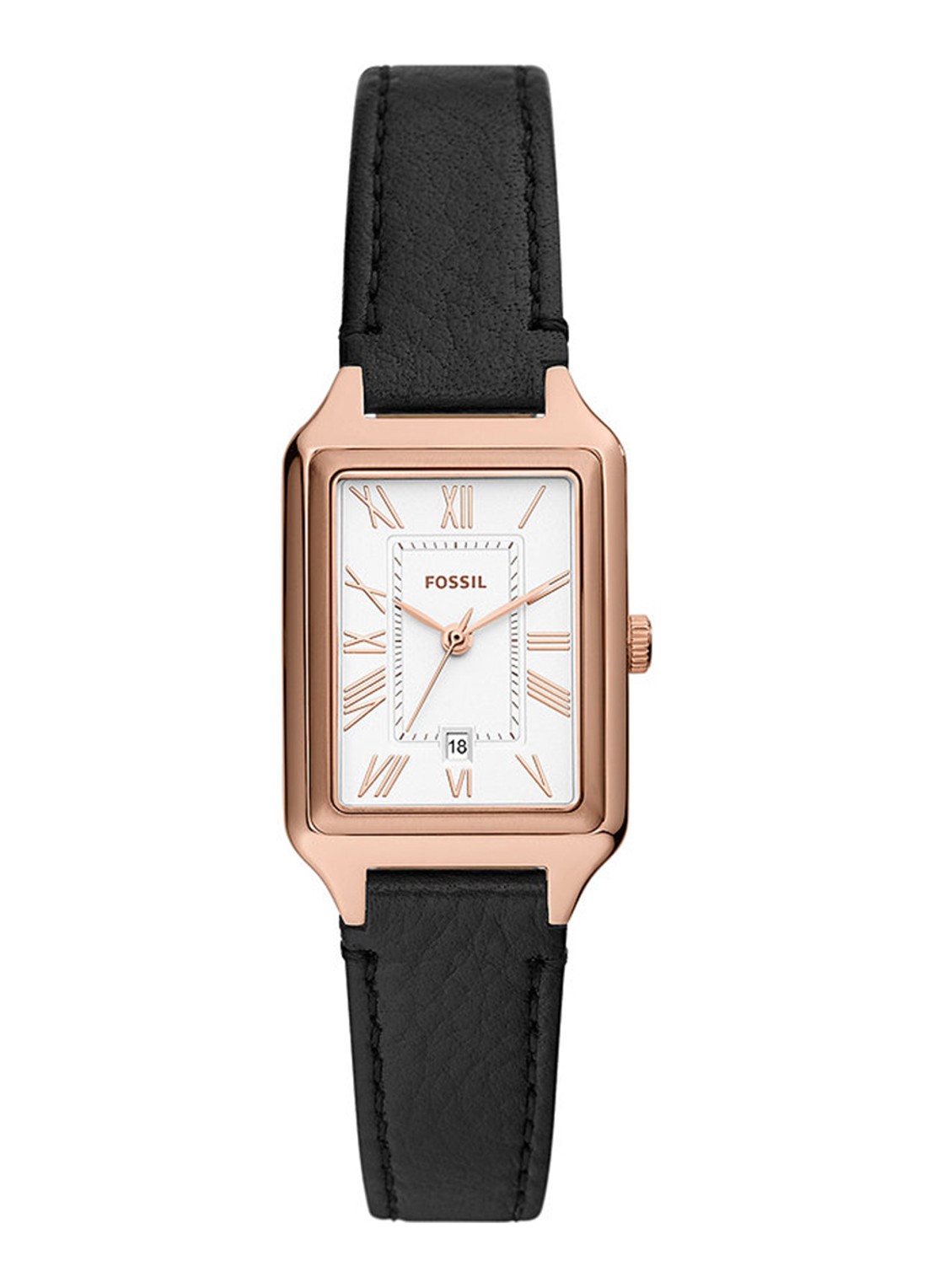 Fossil Raquel horloge ES5310 - voorkant 5 roségoud