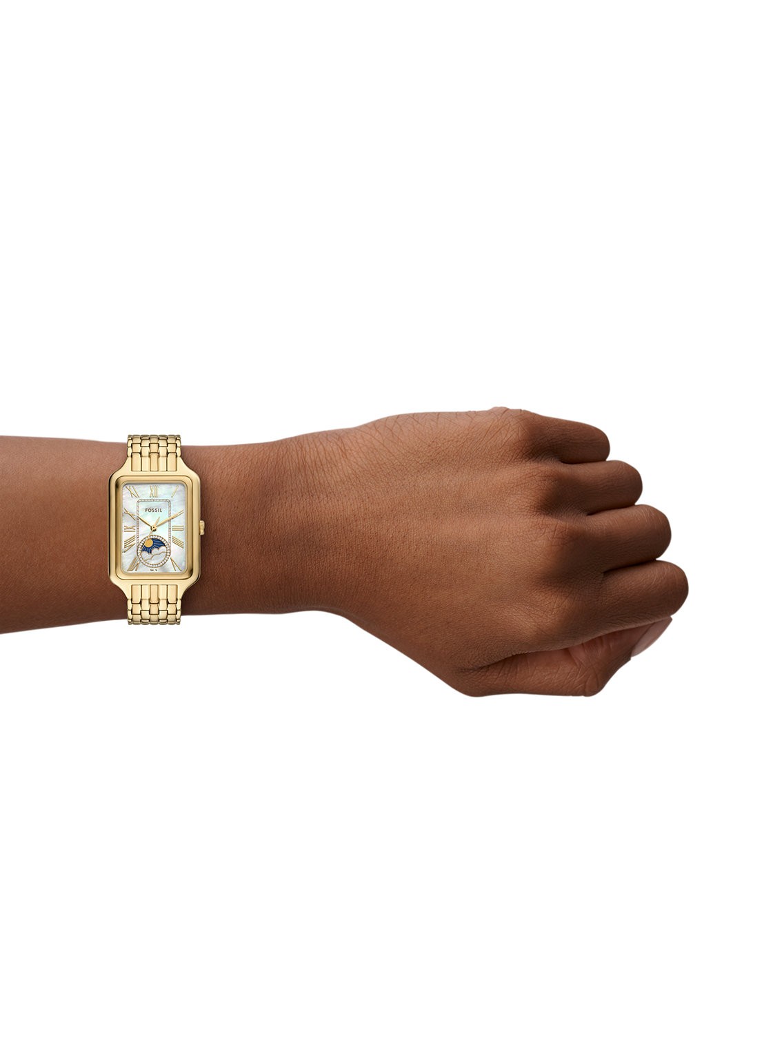 Fossil Raquel horloge ES5398 - detail 4 goud