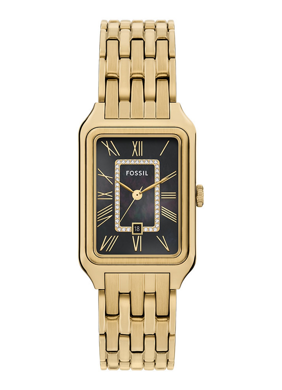 Fossil Raquel horloge ES5417 - voorkant 6 goud