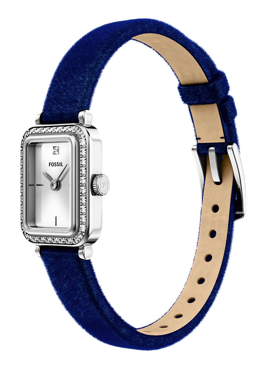 Fossil Raquel horloge ES5436 - detail 5 zilver