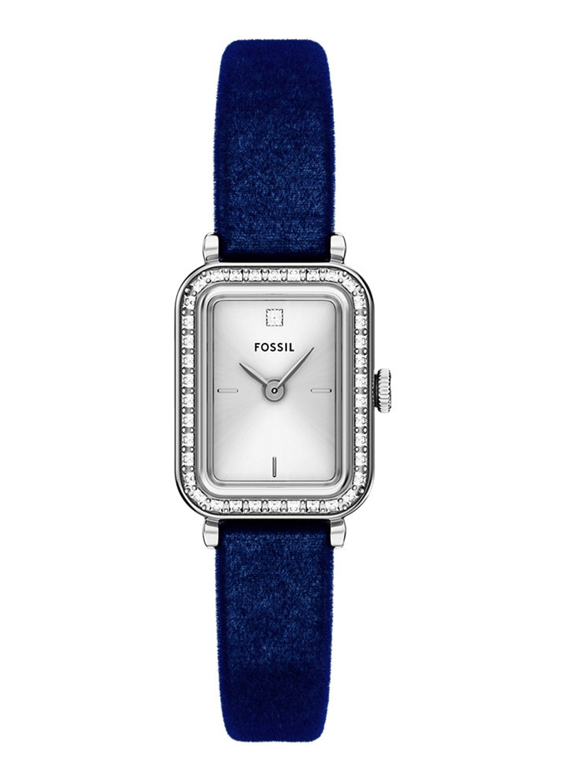 Fossil Raquel horloge ES5436 - voorkant zilver