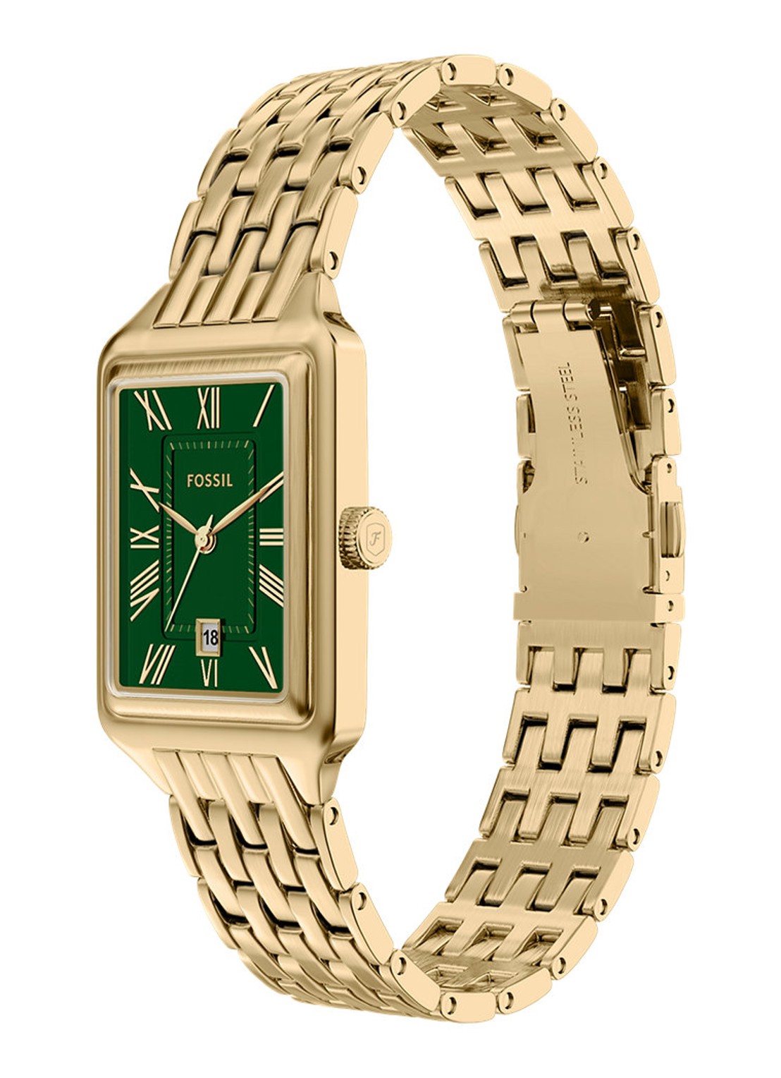 Fossil Raquel horloge ES5452 - detail 4 goud