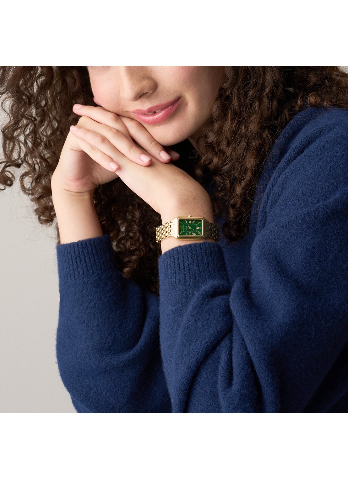 Fossil Raquel horloge ES5452 - detail 5 goud