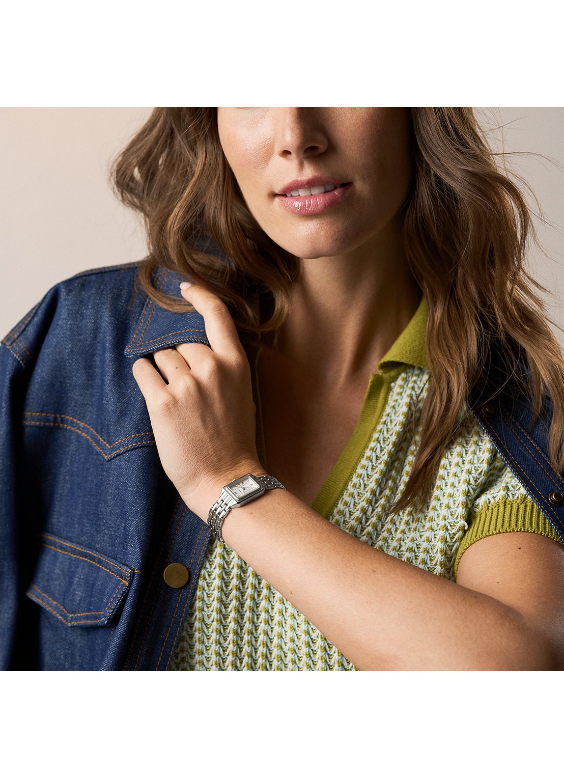 Fossil Raquel horloge ES5469 - detail 5 zilver