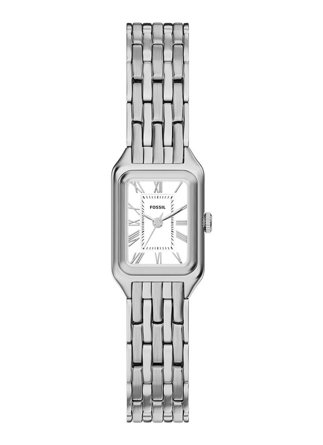 Fossil Raquel horloge ES5469 - voorkant zilver