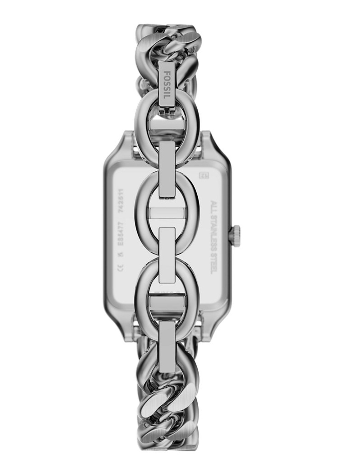 Fossil Raquel horloge ES5477 - detail 2 zilver