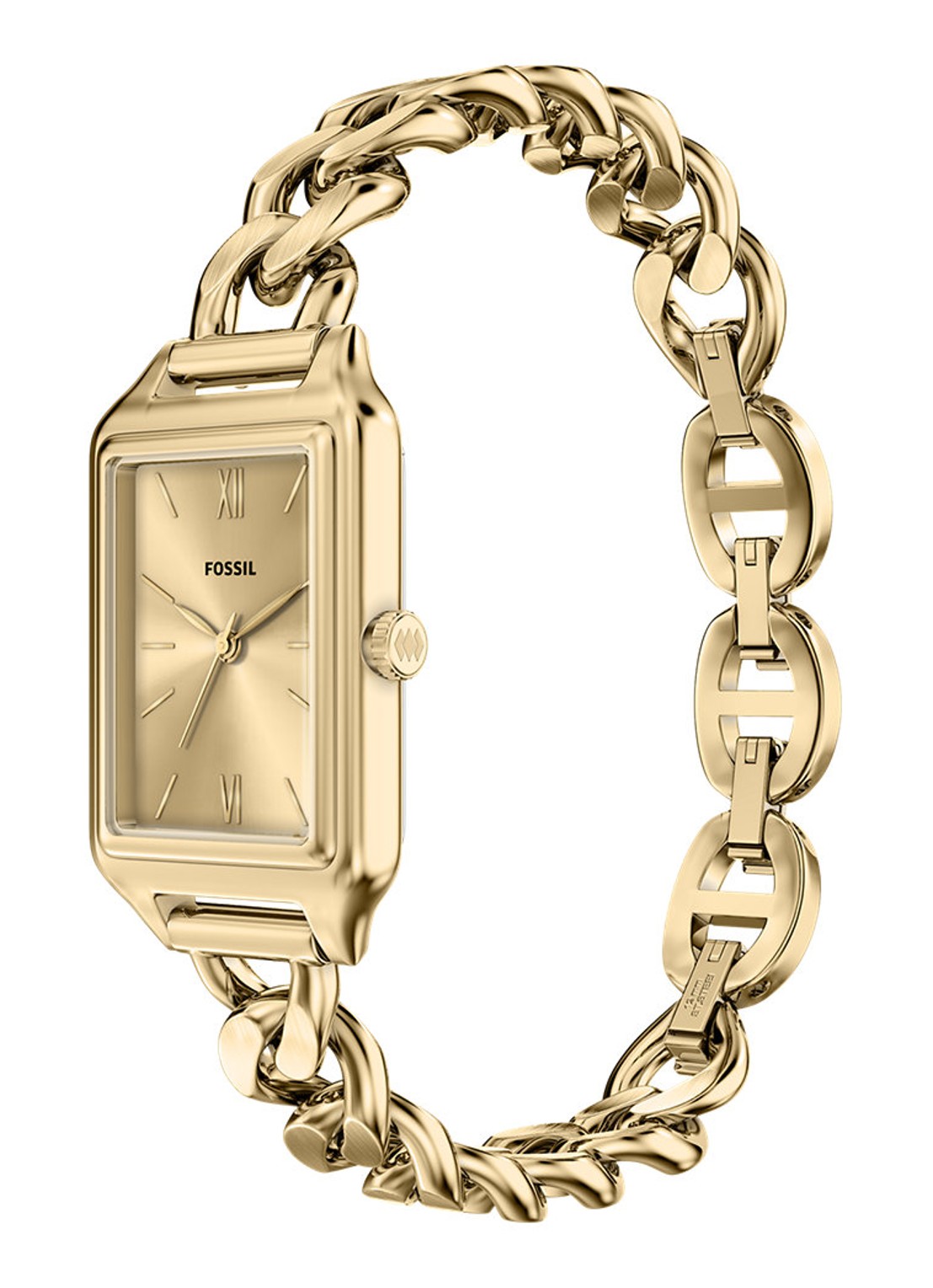 Fossil Raquel horloge ES5478 - detail 4 goud