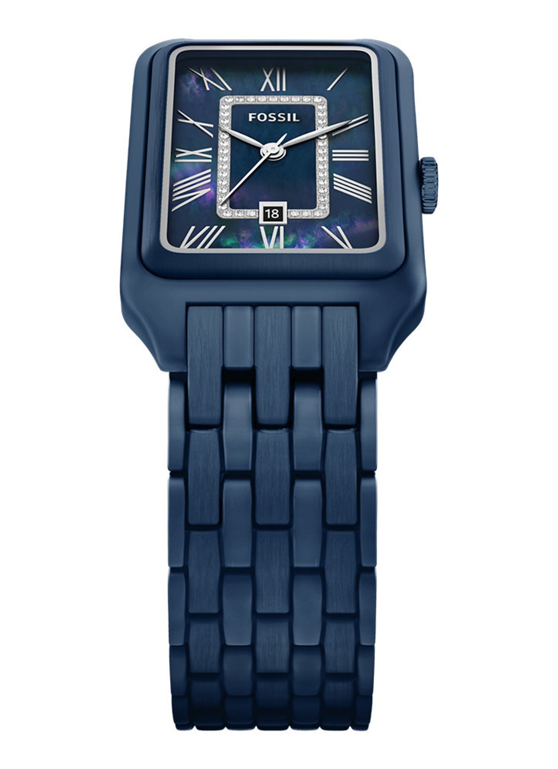 Fossil Raquel horloge ES5479 - detail 3 blauw