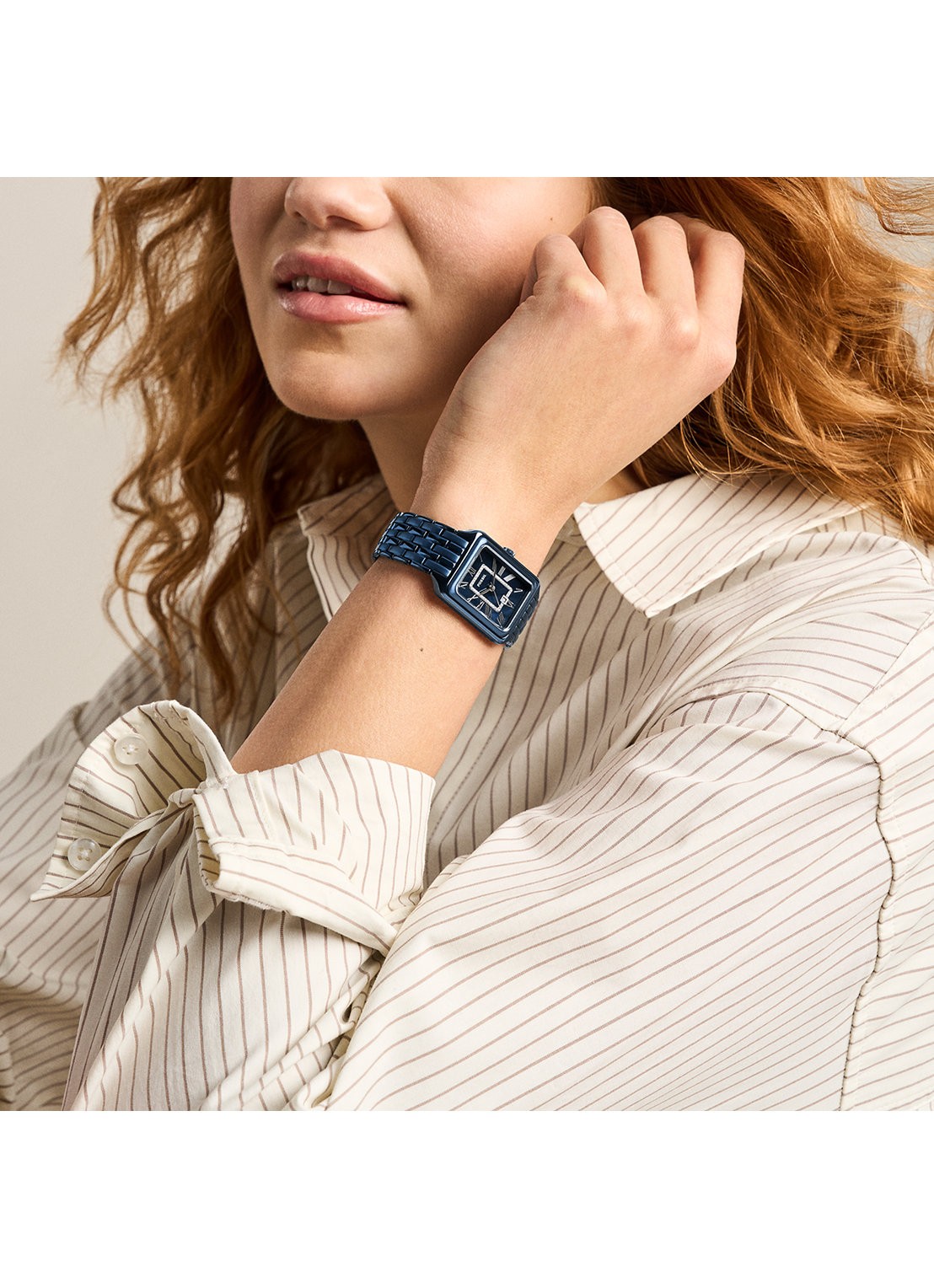 Fossil Raquel horloge ES5479 - detail 5 blauw