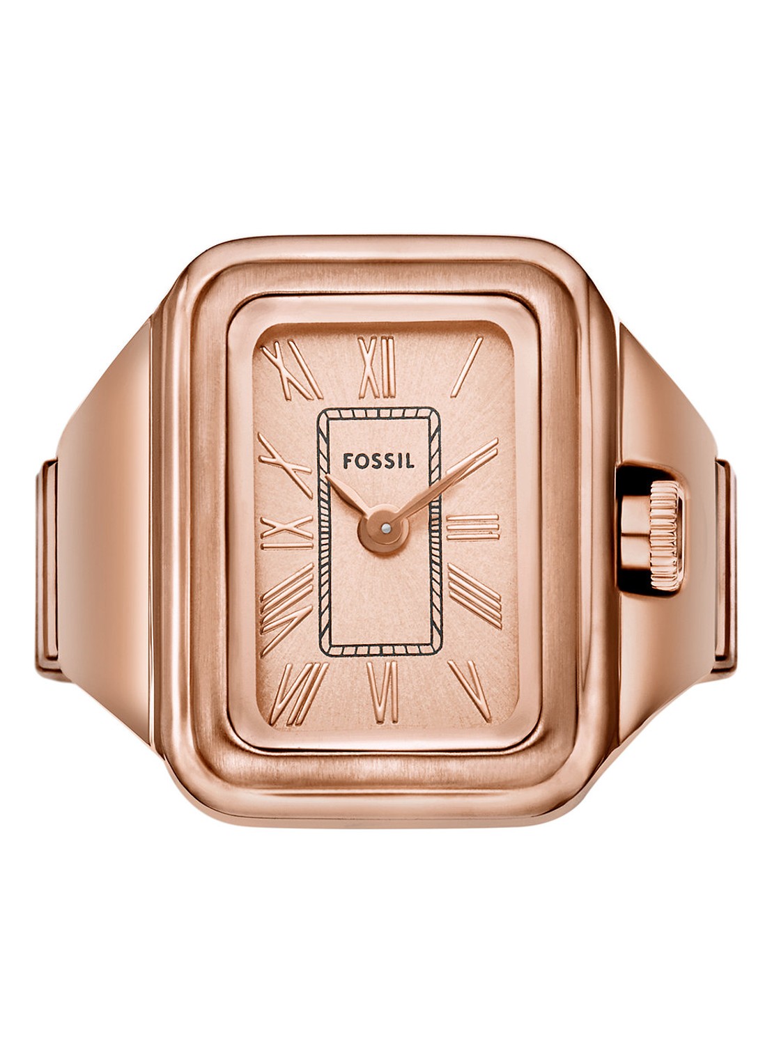 Fossil Raquel horloge ring ES5345 - detail 2 roségoud