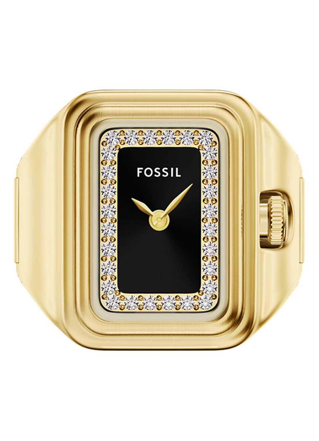 Fossil Raquel horloge ring ES5447 - detail 2 goud