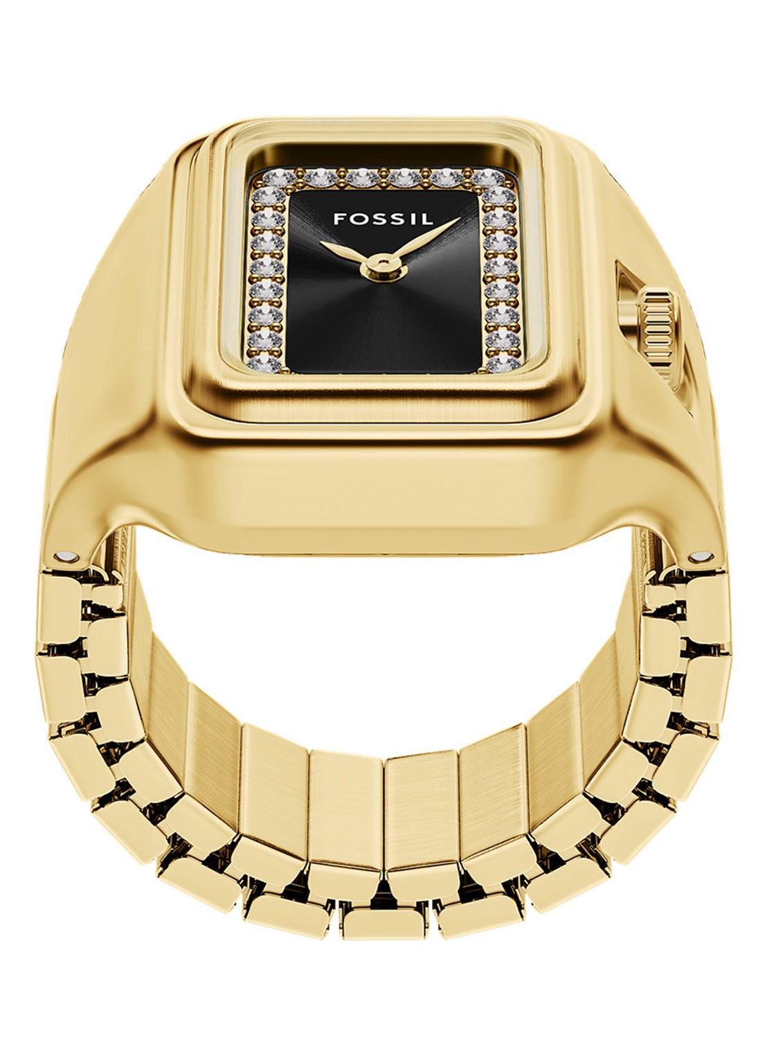 Fossil Raquel horloge ring ES5447 - detail 3 goud