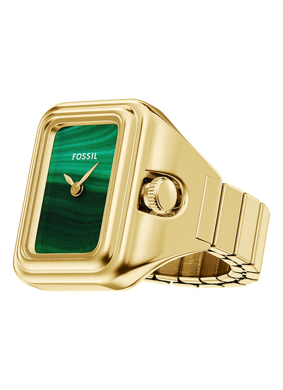 Fossil Raquel horloge ring ES5448 - voorkant goud