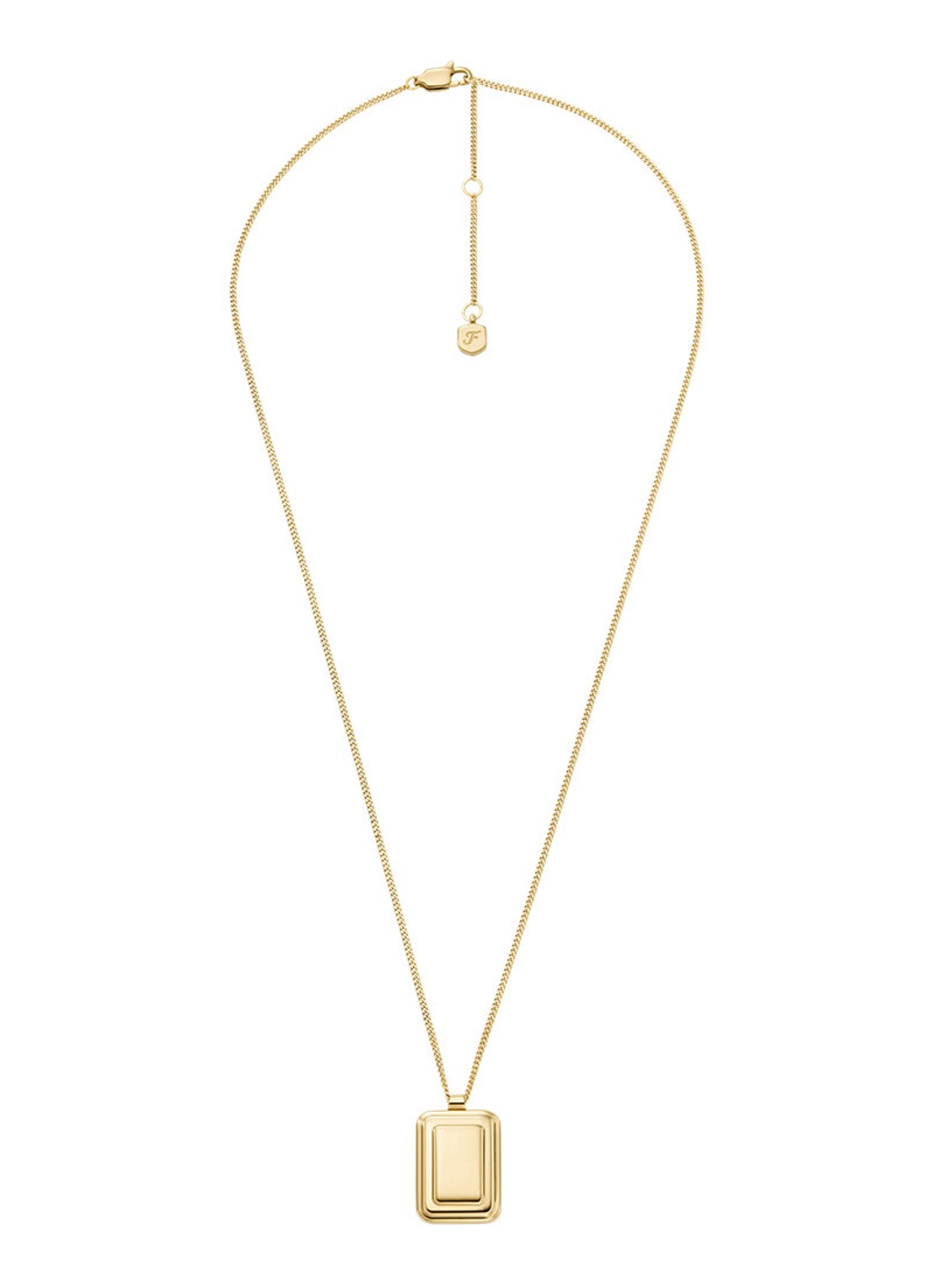 Fossil Raquel ketting JF04951710 - detail 3 goud