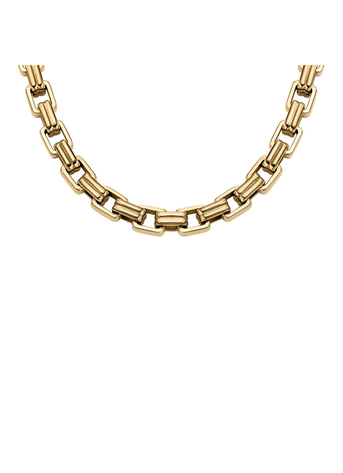 Fossil Raquel ketting JF04954710 - voorkant 6 goud