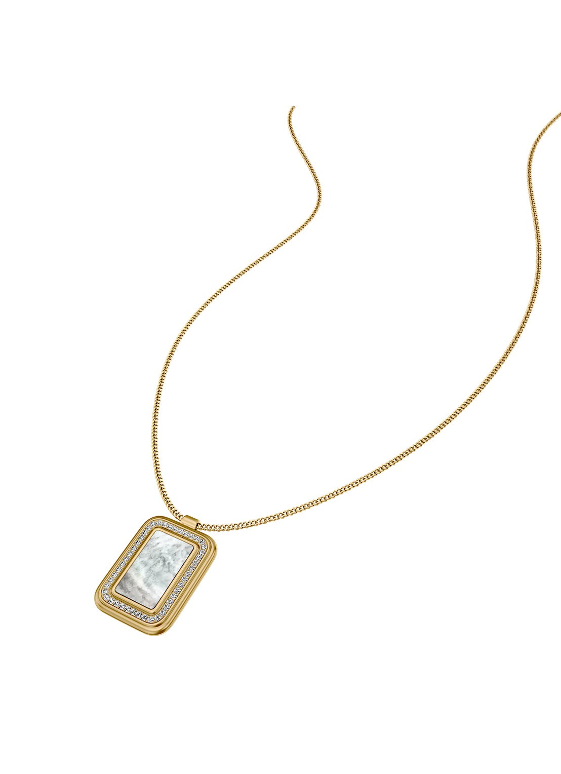 Fossil Raquel ketting JF04996710 - detail 2 goud