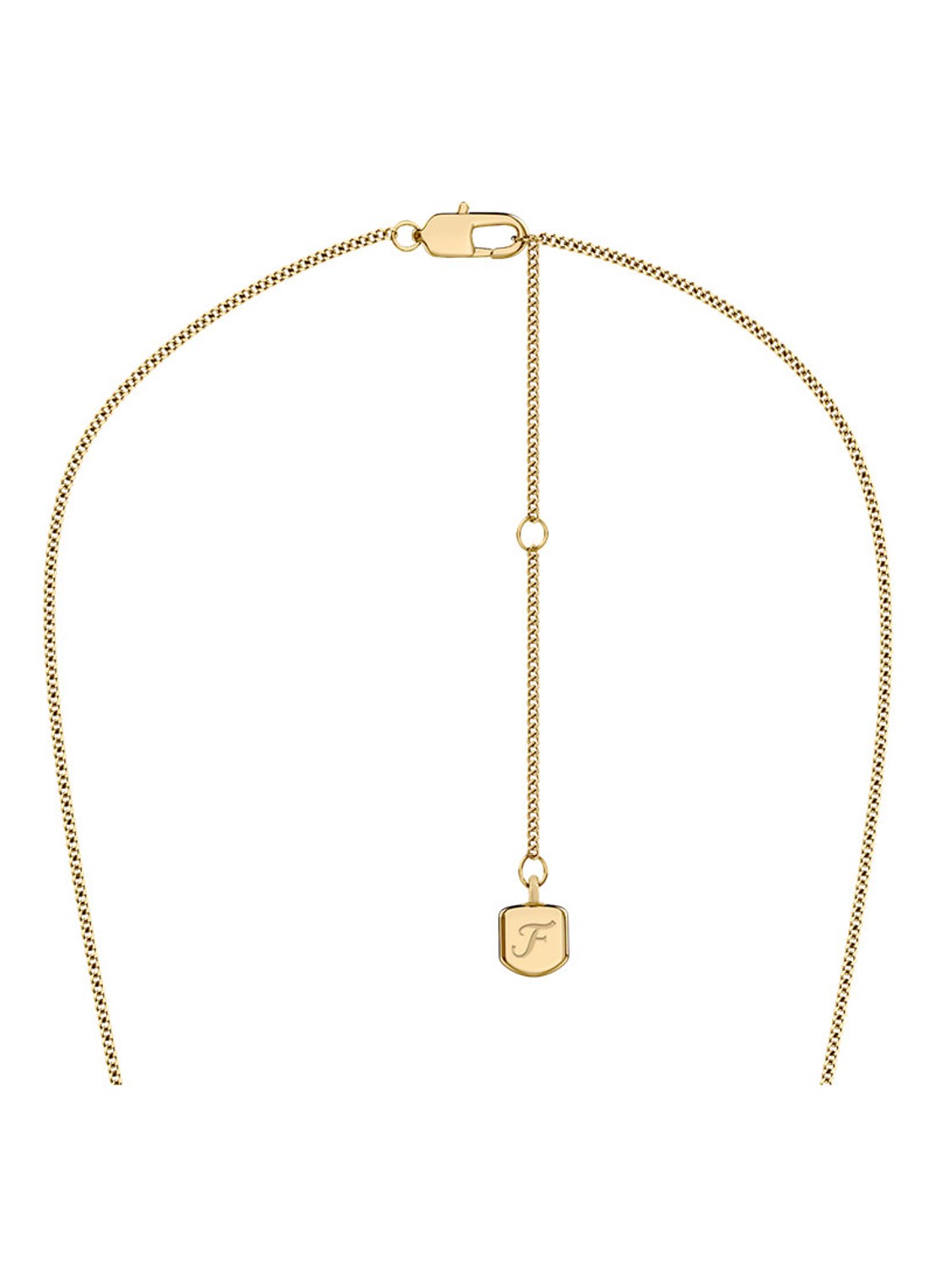 Fossil Raquel ketting JF04997710 - detail 3 goud